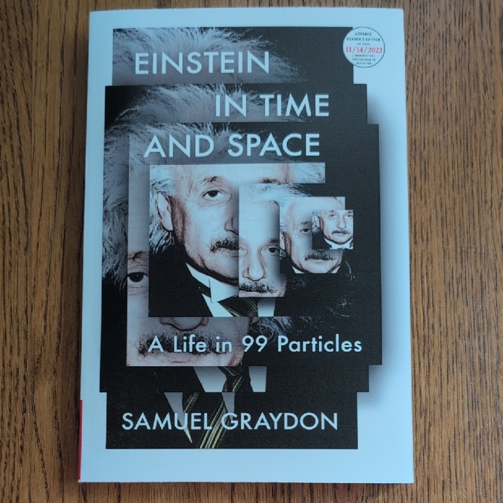 Einstein In Time And Space By Samuel Graydon Advance Reader's Edition Book